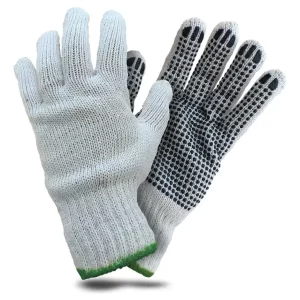 Guante Hilo 4 Hebras Pigmentado (12 Pares) Algodón