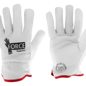 Guantes Force Cabritilla Cuero Antideslizantes 10 Pares
